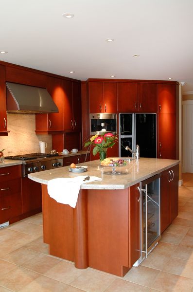 Cherry Cabinet Repair in Plano