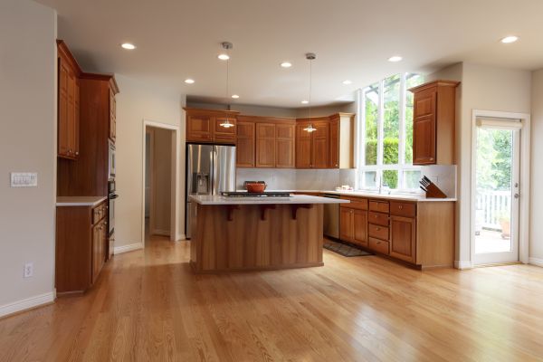 Oak Kitchen Cabinet Repair in Plano